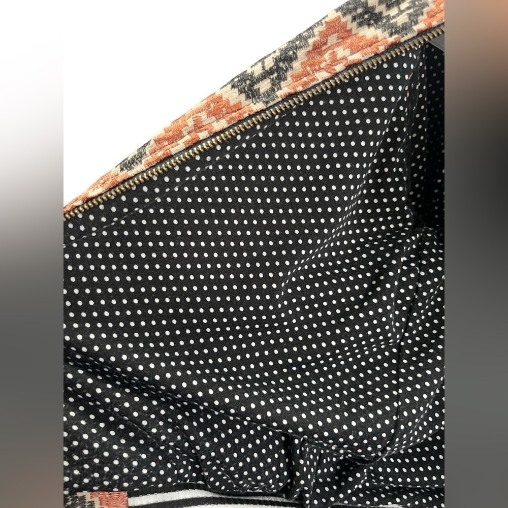 Saltwater Luxe Geometric Print Bomber Jacket Size XS - Picture 4 of 6